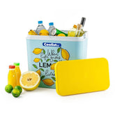 Coolist CLB24LM 24 Litre Limon Desenli Buzluk + 2 Adet 400gr. Buz Kaseti - Onivias